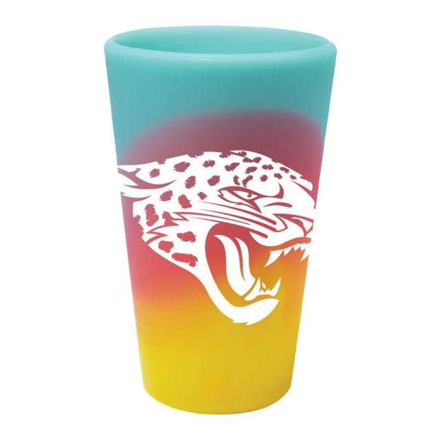 Jacksonville Jaguars Fashion 16 oz Silicone Pint Glass