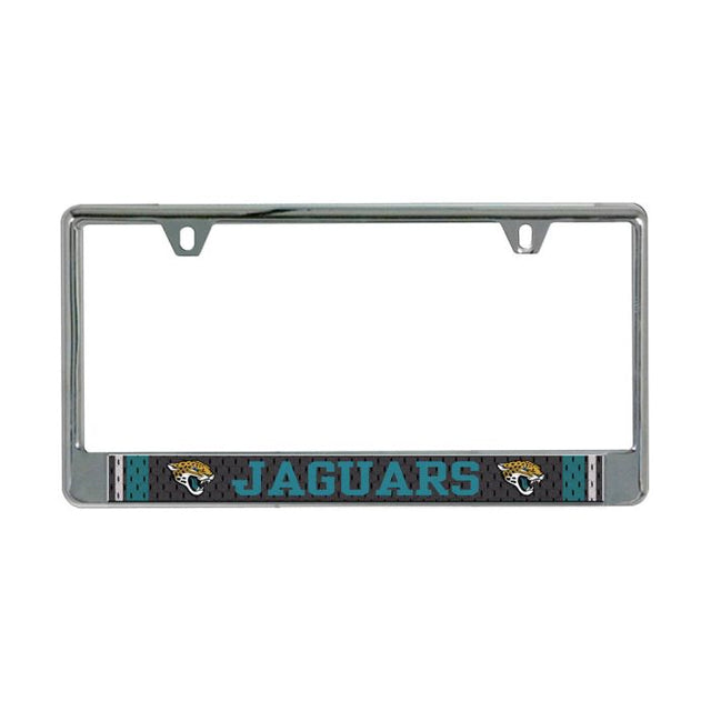 Jacksonville Jaguars JERSEY Lic Plate Frame B/O Printed