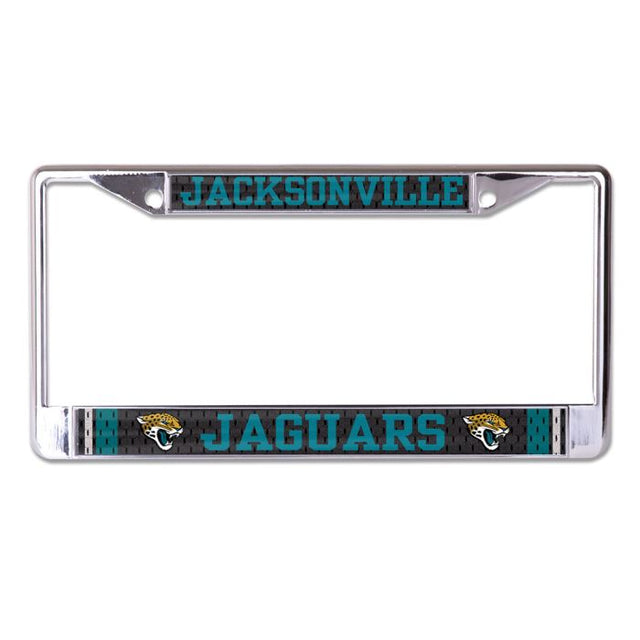 Jacksonville Jaguars JERSEY Lic Plt Frame S/L Printed