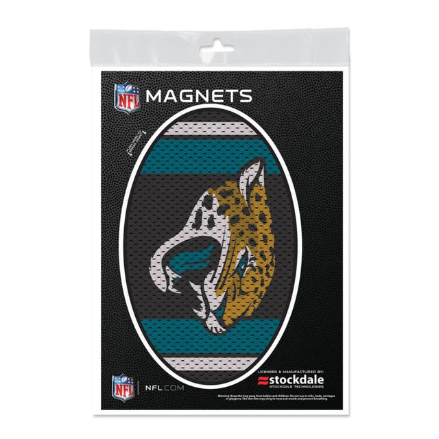 Imanes para exteriores con la camiseta de los Jacksonville Jaguars, 5" x 7"