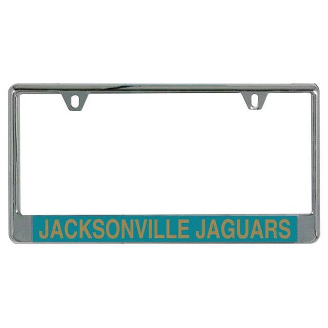 Jacksonville Jaguars Lic Plate Frame B/O Printed