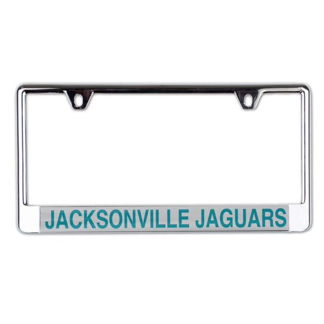 Jacksonville Jaguars Lic Plate Frame B/O Printed