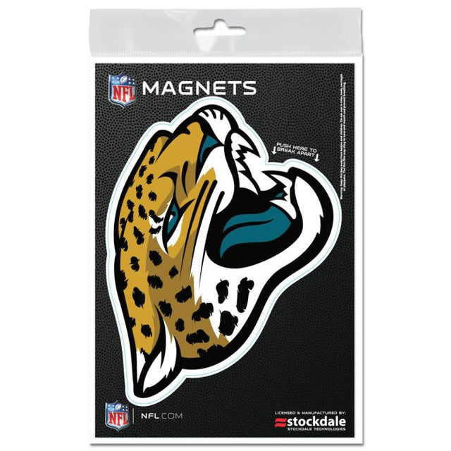 Imanes para exteriores de los Jacksonville Jaguars, 3" x 5"