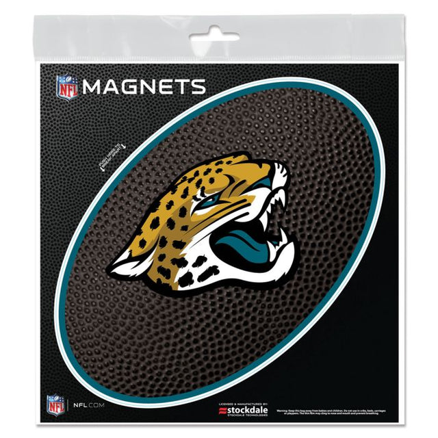 Imanes para exteriores TEAMBALL de Jacksonville Jaguars, 6" x 6"