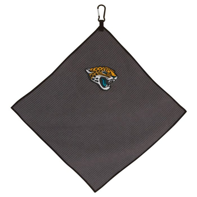 Toalla de microfibra gris de los Jacksonville Jaguars, 15 x 15 pulgadas