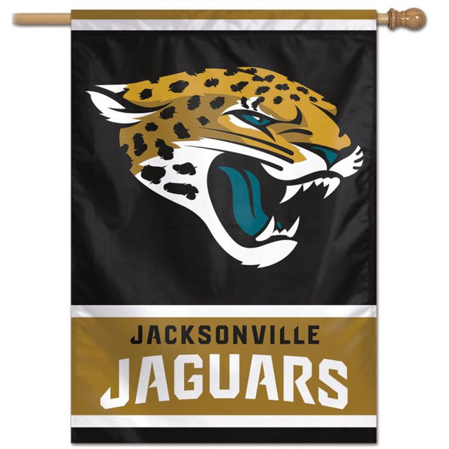 Bandera vertical de los Jacksonville Jaguars de 28" x 40"