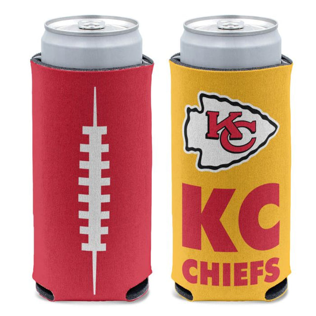 Enfriador de latas delgado de 12 oz de los Kansas City Chiefs