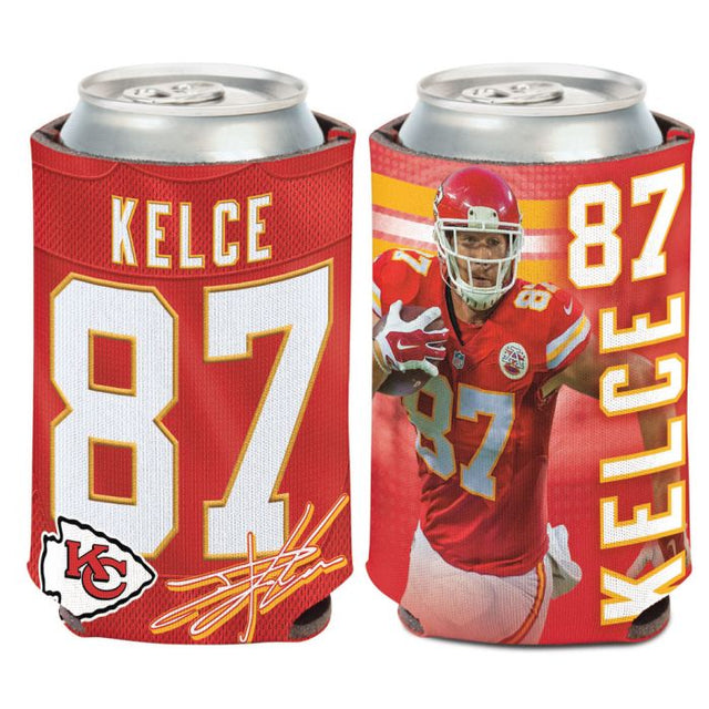 Enfriador de latas de 12 oz de los Kansas City Chiefs de Travis Kelce