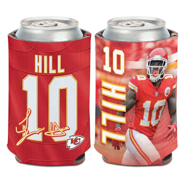 Enfriador de latas de 12 onzas de los Kansas City Chiefs de Tyreek Hill