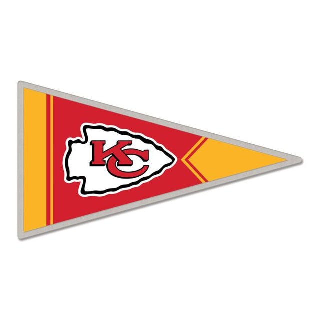 Tarjeta de joyería con pin de colección de los Kansas City Chiefs