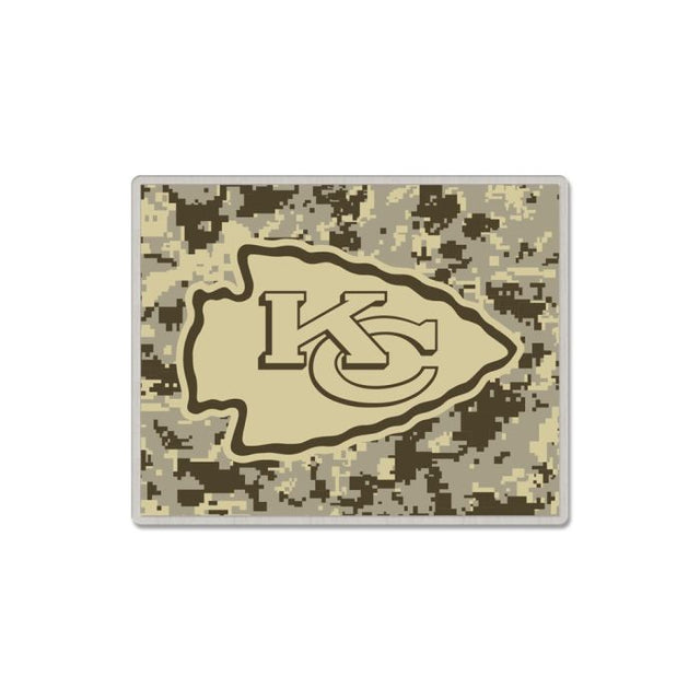 Tarjeta de joyería con pin de colección DIGI CAMO de los Kansas City Chiefs