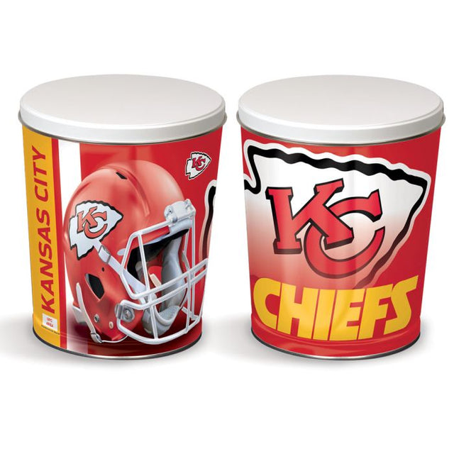 Kansas City Chiefs Gift Tin tapered 3 gallon