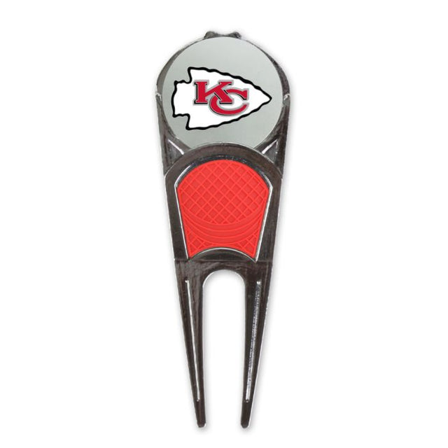 Herramienta para reparar marcas de pelotas de golf de los Kansas City Chiefs*