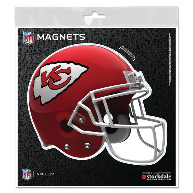 Imanes para exteriores con el logo de los Kansas City Chiefs, 6" x 6"