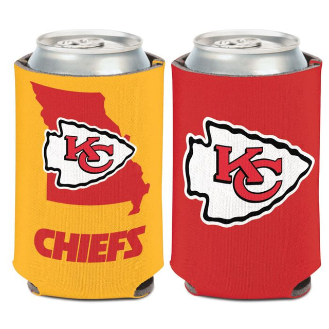 Enfriador de lata STATE SHAPE de Kansas City Chiefs, 12 oz.