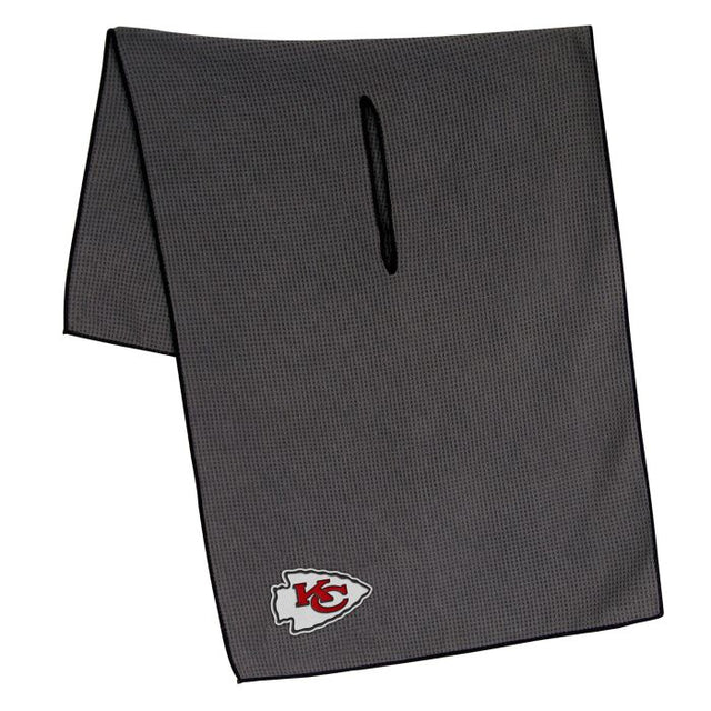 Toalla de microfibra gris de los Kansas City Chiefs, 48 x 104 cm