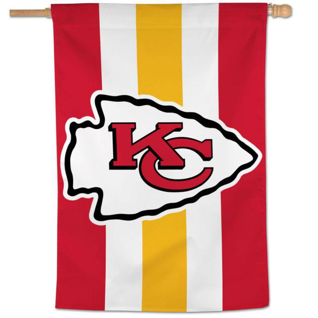 Bandera vertical de los Kansas City Chiefs de 28" x 40"