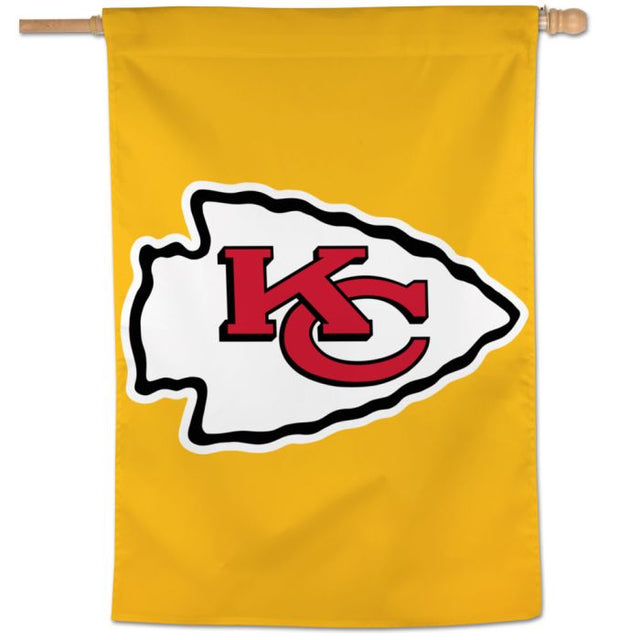 Bandera vertical de los Kansas City Chiefs de 28" x 40"