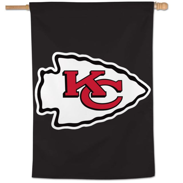 Bandera vertical de los Kansas City Chiefs de 28" x 40"