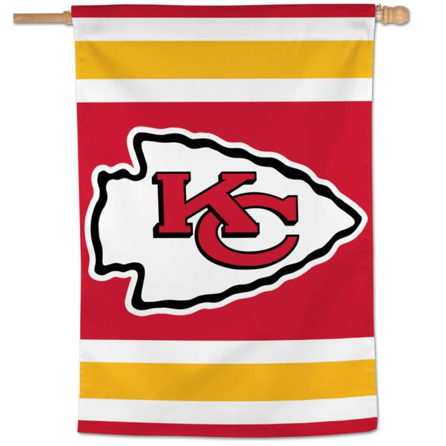 Bandera vertical de los Kansas City Chiefs de 28" x 40"