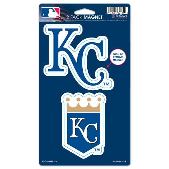 Kansas City Royals 2 Pack Magnets 5" x 9"