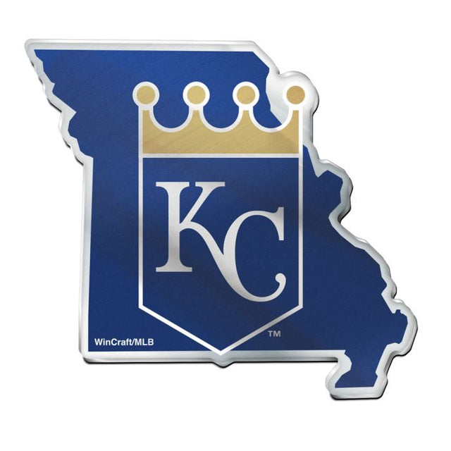 Emblema acrílico para automóvil de los Kansas City Royals