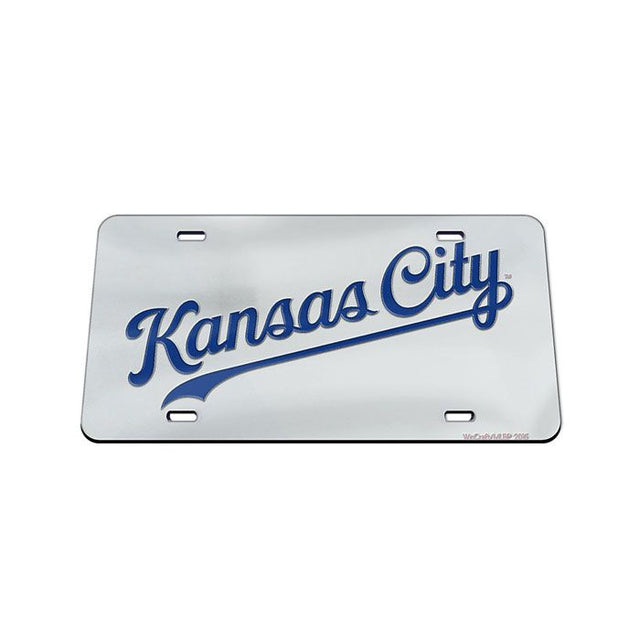 Kansas City Royals Acrylic Classic License Plates