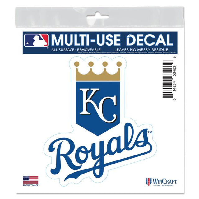 Kansas City Royals All Surface Decal 6" x 6"