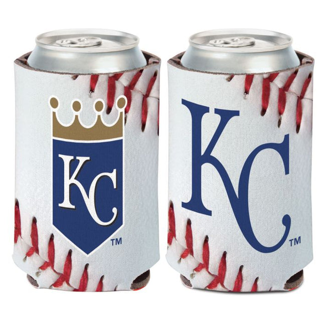 Enfriador de lata con diseño de pelota de Kansas City Royals de 12 oz.