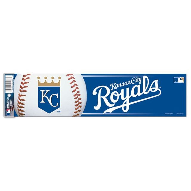 Kansas City Royals Bumper Strip 3" x 12"