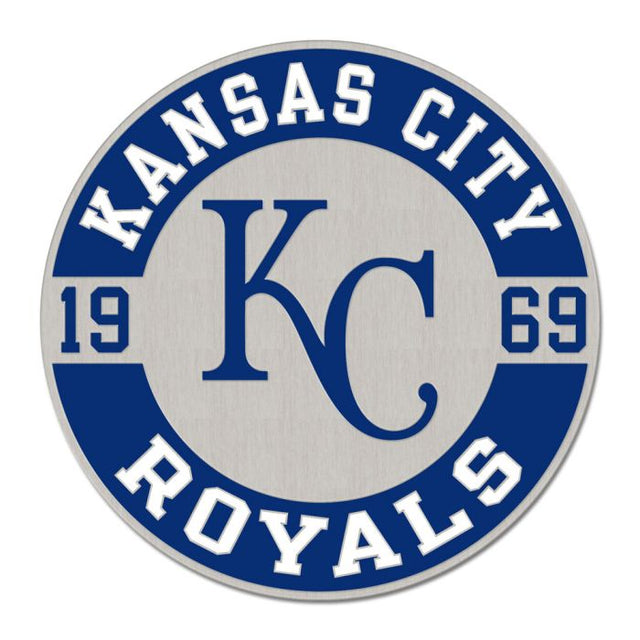 Kansas City Royals CIRCLE ESTABLISHED Collector Enamel Pin Jewelry Card