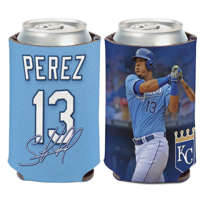 Enfriador de latas de 12 oz de los Kansas City Royals de Salvador Pérez