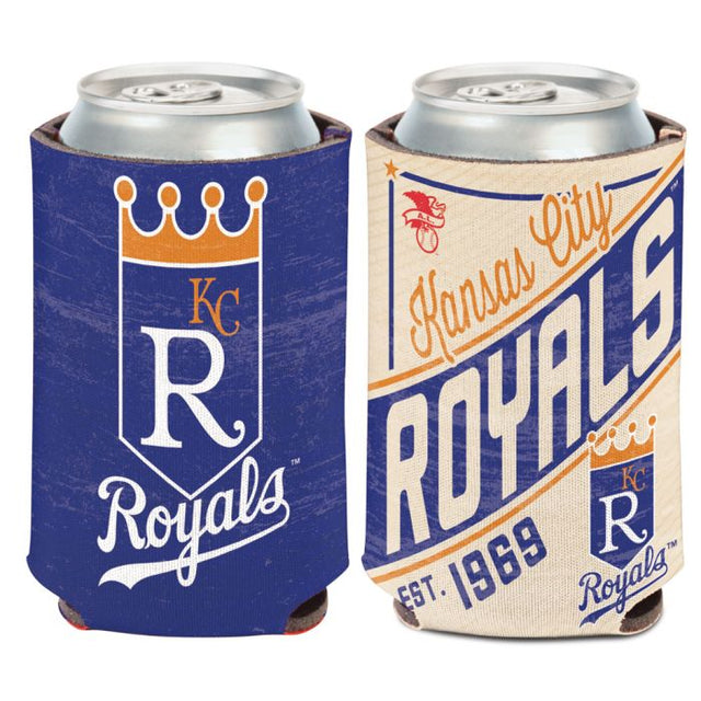 Enfriador de lata de 12 oz de Kansas City Royals/Cooperstown.