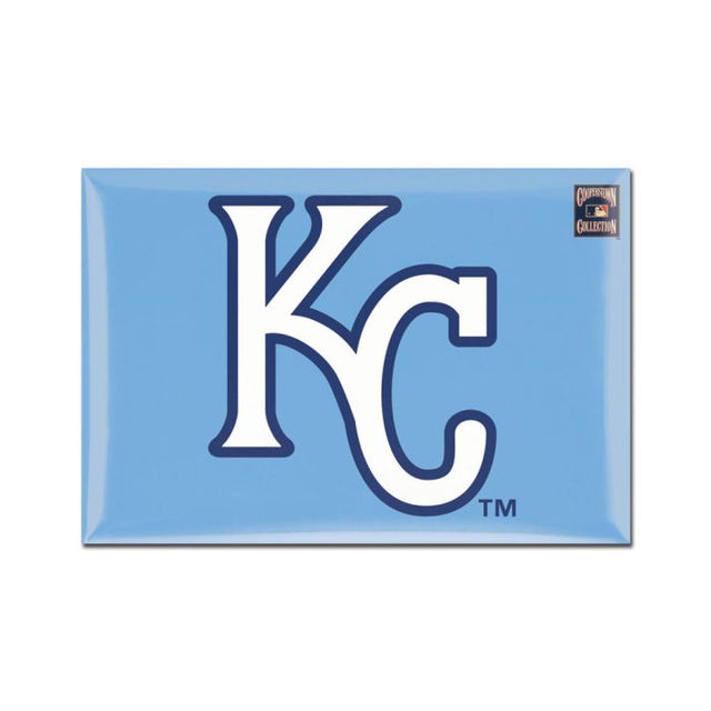 Kansas City Royals / Cooperstown Metal Magnet 2.5" x 3.5"