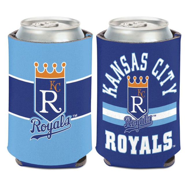 Enfriador de lata a rayas Kansas City Royals / Cooperstown de 12 oz.