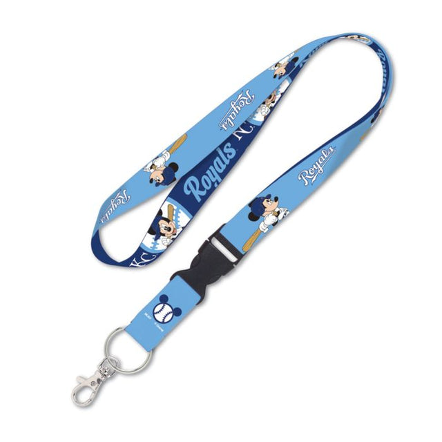 Kansas City Royals / Disney MICKEY Lanyard w/detachable buckle 1"