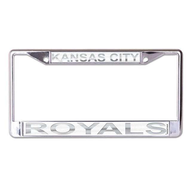 Kansas City Royals FROST Lic Plt Frame S/L Printed