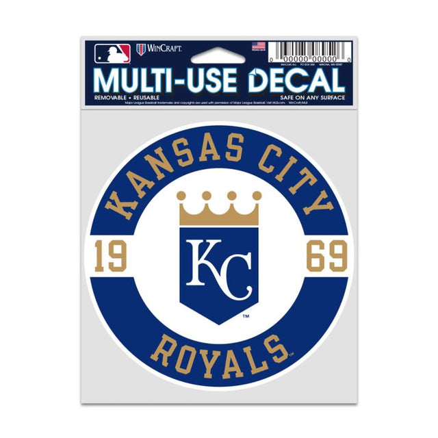 Kansas City Royals Fan Decals 3.75" x 5"