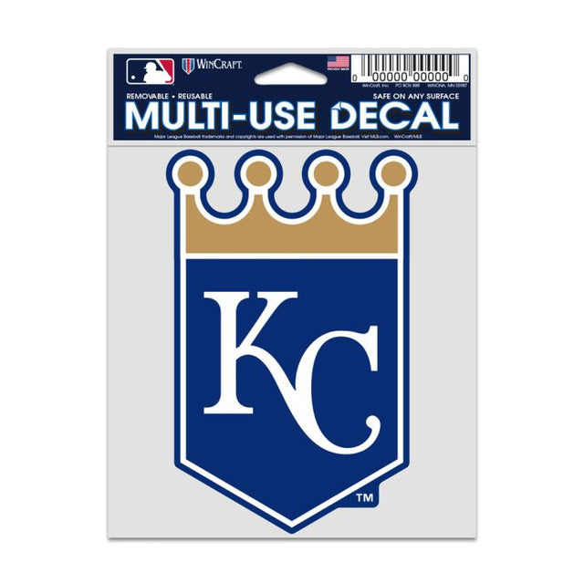 Calcomanías para fanáticos de los Kansas City Royals de 3,75" x 5"