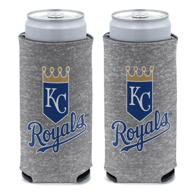 Enfriador de latas delgado de 12 oz color gris de los Kansas City Royals