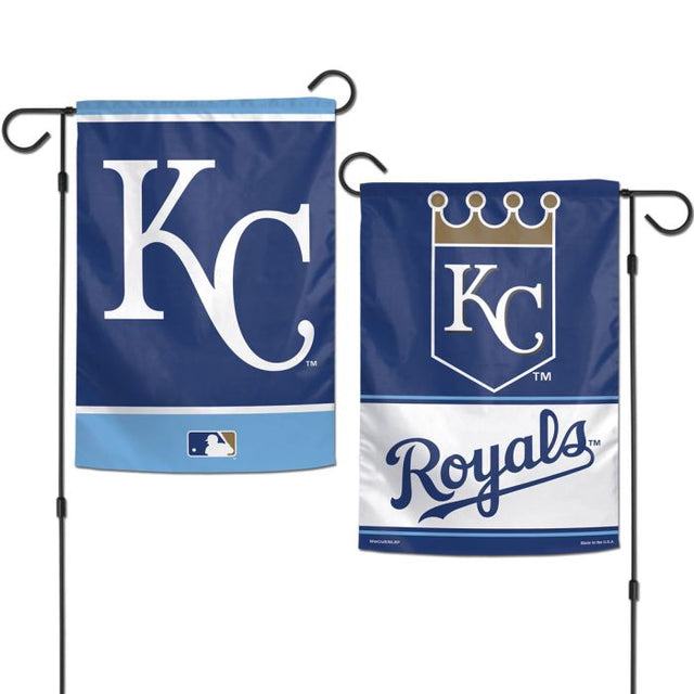 Banderas de jardín de los Kansas City Royals, de 2 lados, 12,5" x 18"