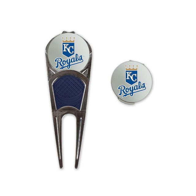 Combo de herramienta/marcador de golf/clip en forma de H de los Kansas City Royals*