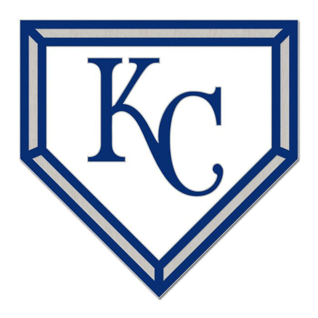 Kansas City Royals HOME PLATE Collector Enamel Pin Jewelry Card