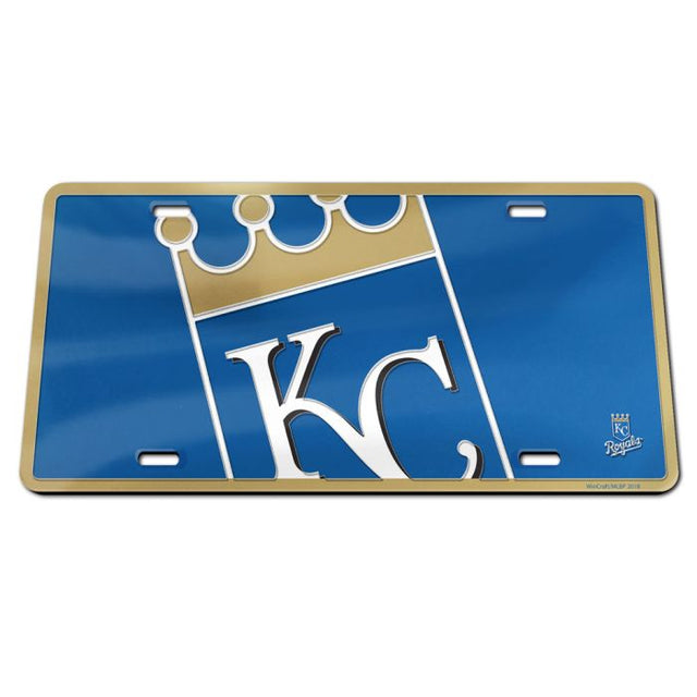 Kansas City Royals MEGA Specialty Acrylic License Plate