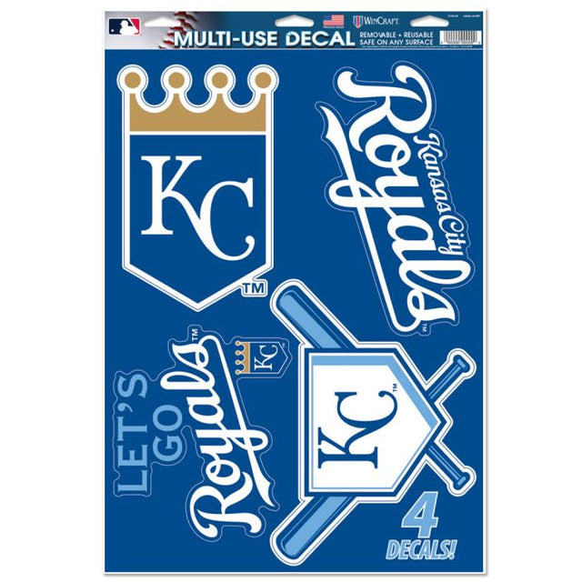 Calcomanía multiusos de los Kansas City Royals, 11" x 17"