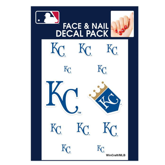 Calcomanías para uñas de los Kansas City Royals