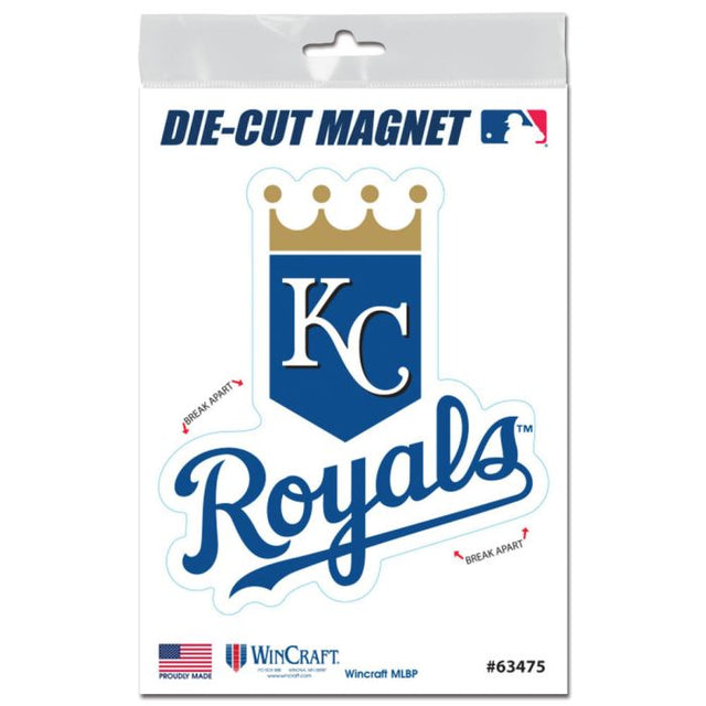 Imanes para exteriores de los Kansas City Royals, 3" x 5"