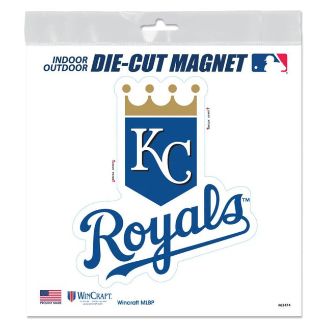 Imanes para exteriores de los Kansas City Royals, 6" x 6"