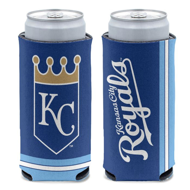 Refrigerador de latas delgado de 12 oz PRIMARY de Kansas City Royals