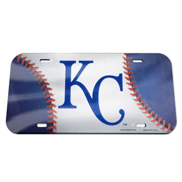 Kansas City Royals Specialty Acrylic License Plate